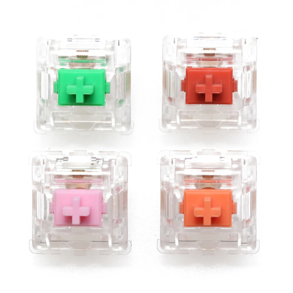 Kailh переключатель скорости RGB SMD Золотой Серебряный медный Бронзовый розовый MX RGB Swithes для механической игровой клавиатуры с подсветкой
