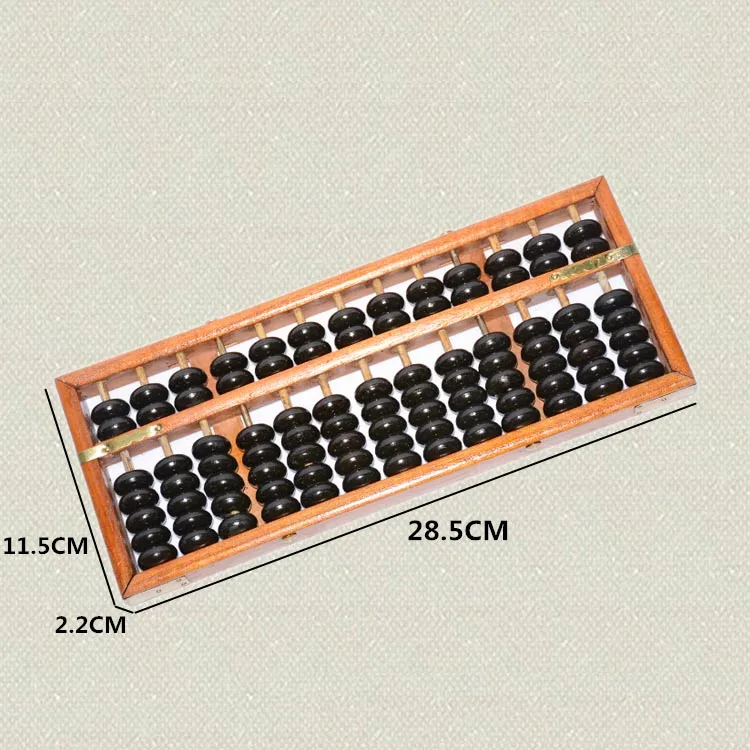 13 column wooden abacus Chinese Soroban Educational tool math toy mathmetic Calculator for student teacher sz28 | Игрушки и хобби