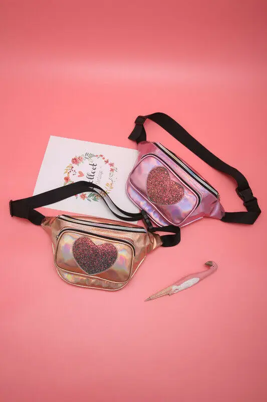 Новинка 2019 популярная поясная сумка забавная дорожная блестящая с блестками