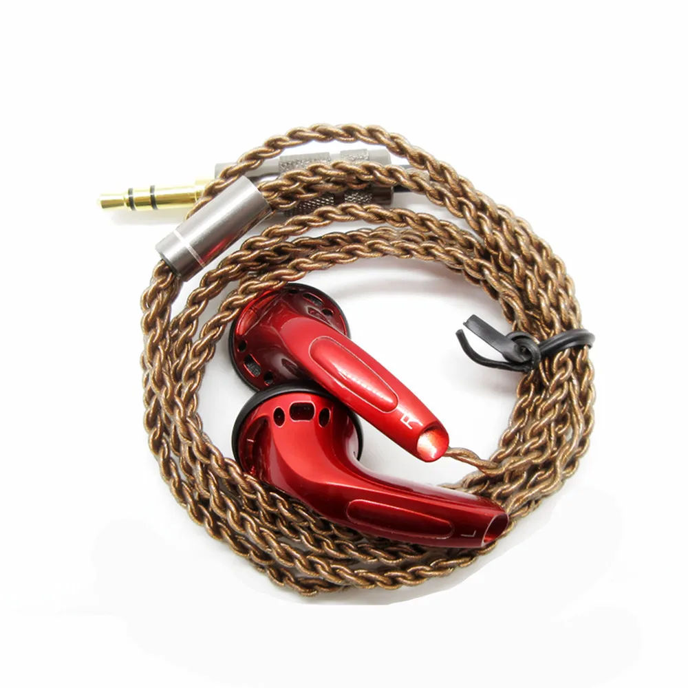 FENGRU DIY EMX500 Bro In ear с плоской головкой Наушники Hi Fi наушники регулятор баса DJ тяжелый