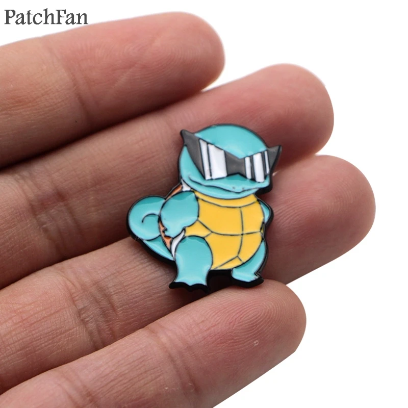 Patchfan Карманный Монстр цинк металлический Узелок Значки для рубашки Сумка Одежда Кепка рюкзак броши для обуви значки медали A1599