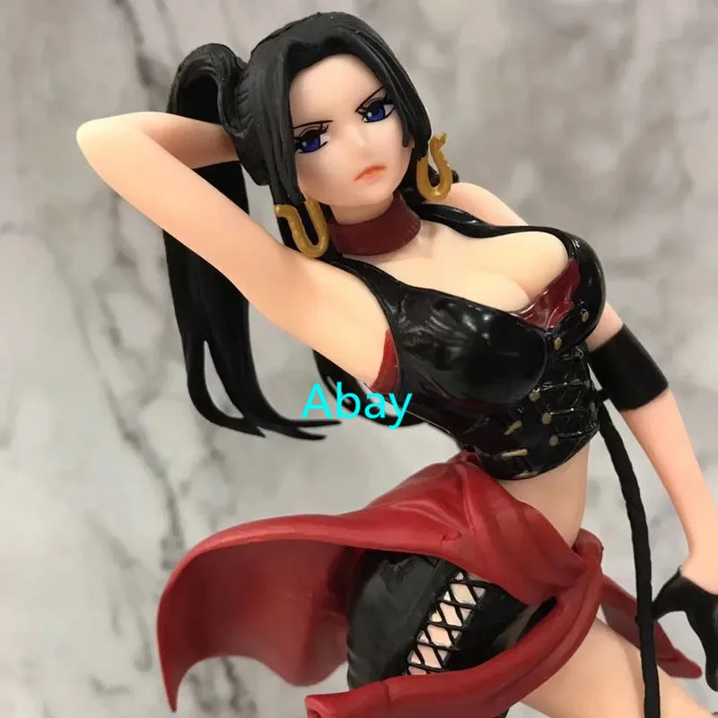 10&quot One Piece Boa Hancock Seven Warlords Of The Sea Nine Snake Pirates female emperor PVC Action Figure Toy BOX 25CM J86 | Игрушки и