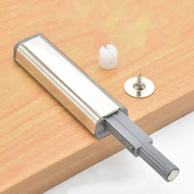 1pcs House Furniture Cupboard Cabinet Door Catches Push To Open Magnetic Door Drawer Amortisseur Catch Touch Latch For Kitchen