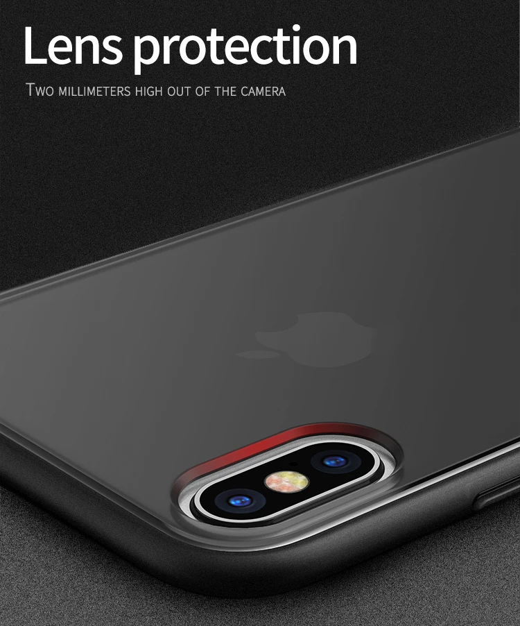 Xs max Чехол iPaky ультра тонкий противоударный чехол для apple iphone 6 6s 7 8 plus силиконовая крышка для PC для iphone xs max xr х чехол для телефона