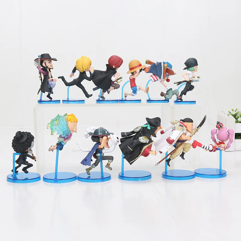 Экшн-фигурка Luffy Sanji Zoro Tony Boa Marco Brook Usopp Shanks на 20-ю годовщину из пвх игрушка 6