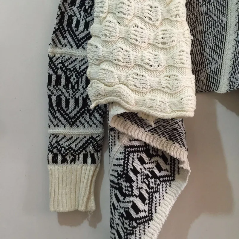 2017 свободные женские кардиганы зимние толстые теплые свитера однотонные Осенние