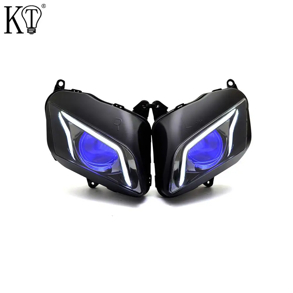 Blue Demon Eye KT светодиодный задний фонарь для Honda CBR600RR 2007-2012 V3 - Цвет: Blue Demon Eye