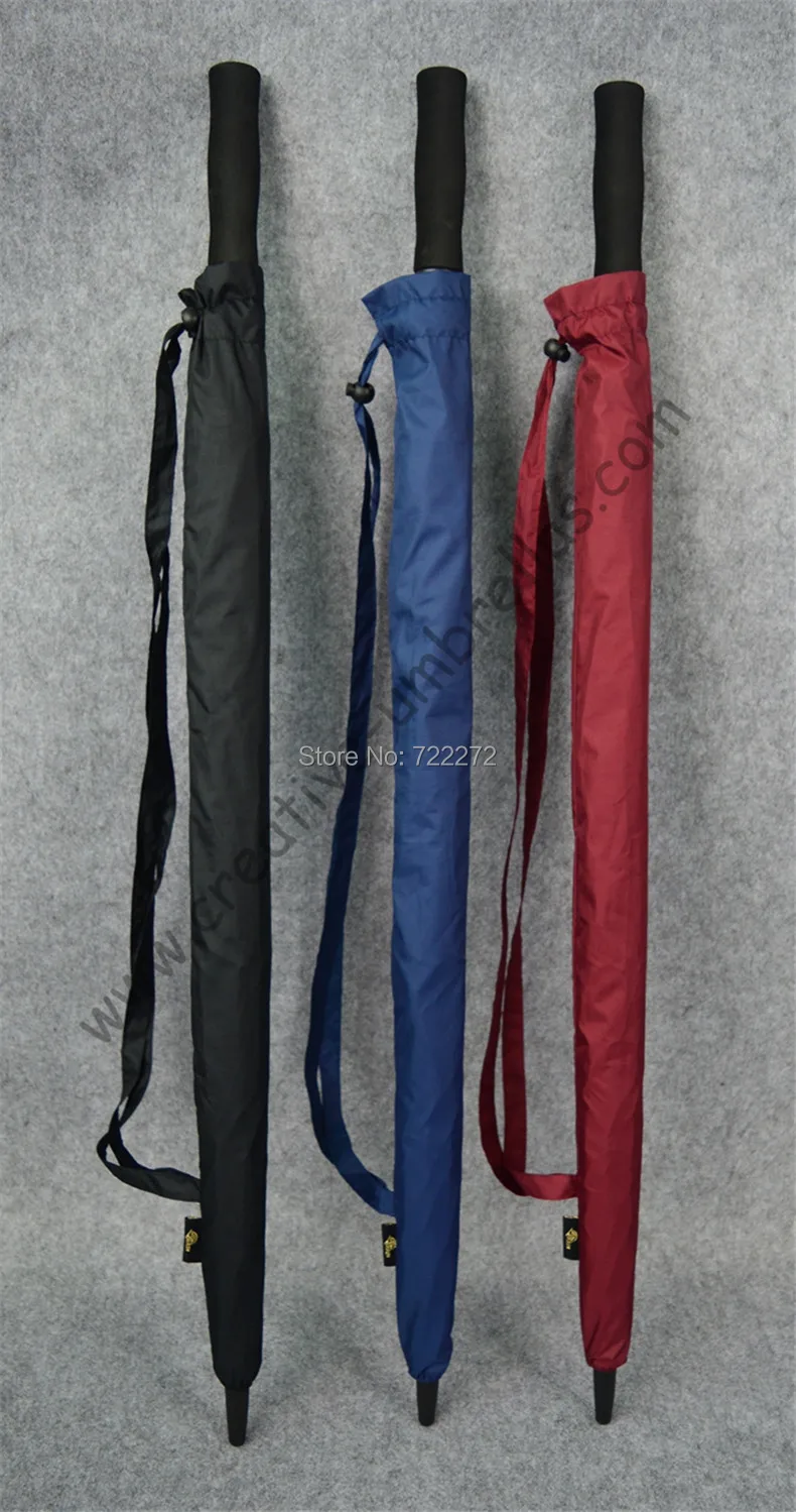 Прямые антистатические зонты для гольфа 2 шт./лот настоящая двухслойная