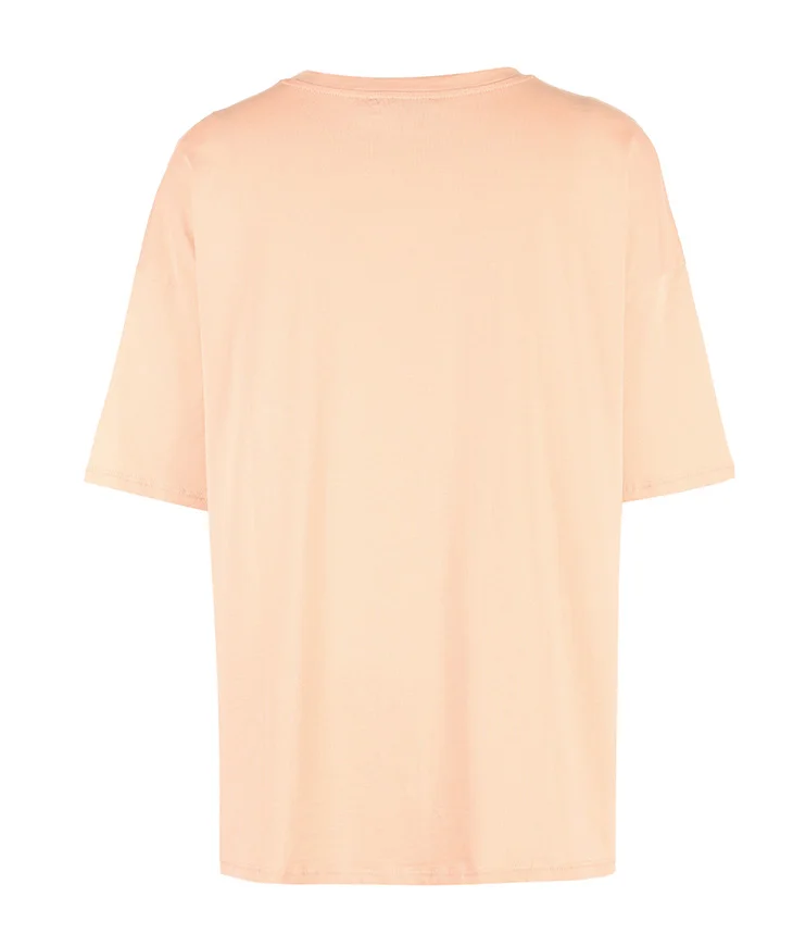 Vero Moda с буквенным принтом хлопок круглый вырез с короткими рукавами | 319201557