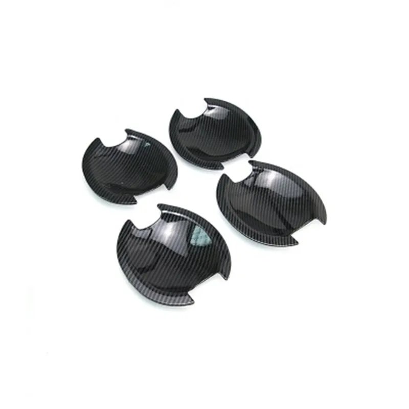 high quality ABS Door handle Protective covering Cover Trim for Mitsubishi Lancer/Lancer X/Lancer Evo 2010- Car styling