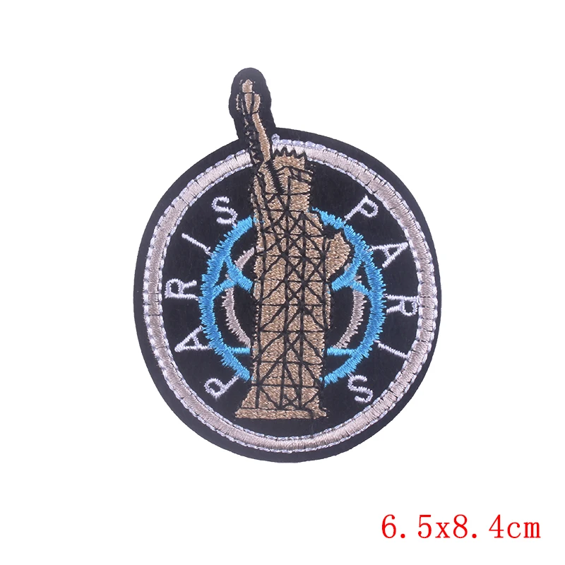 Детские вышитые нашивки с утюгом и рисунком животного|Заплатки| |