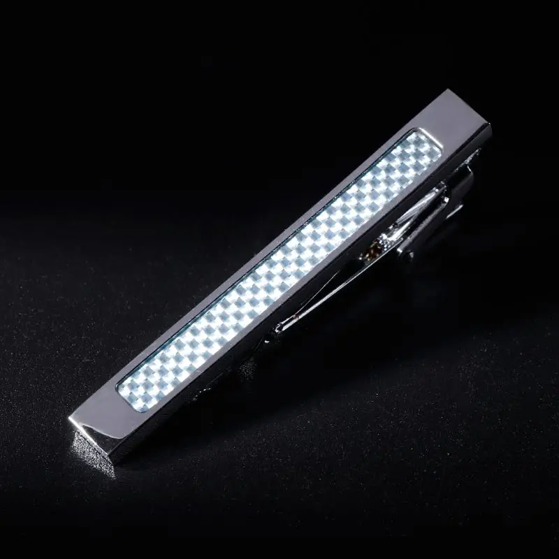 2 шт./компл. зажим для галстука мужские галстуки из углеродного волокна