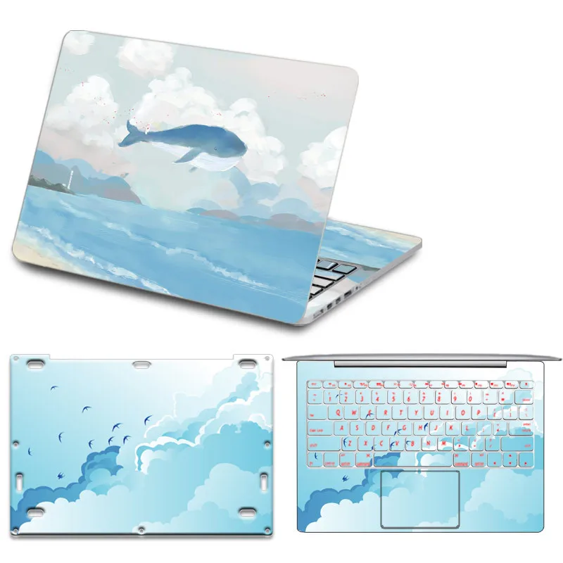 Наклейка для ноутбука Xiaomi mi Air 12 13, Виниловая наклейка в китайском стиле для Xiao mi notebook mi Air 12,5 13,3 - Цвет: 1