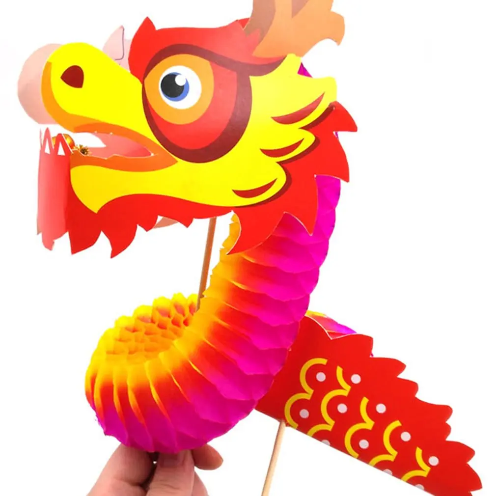 Детская сумка пазл Dragon Dance материал ручной работы для детских садов осени и