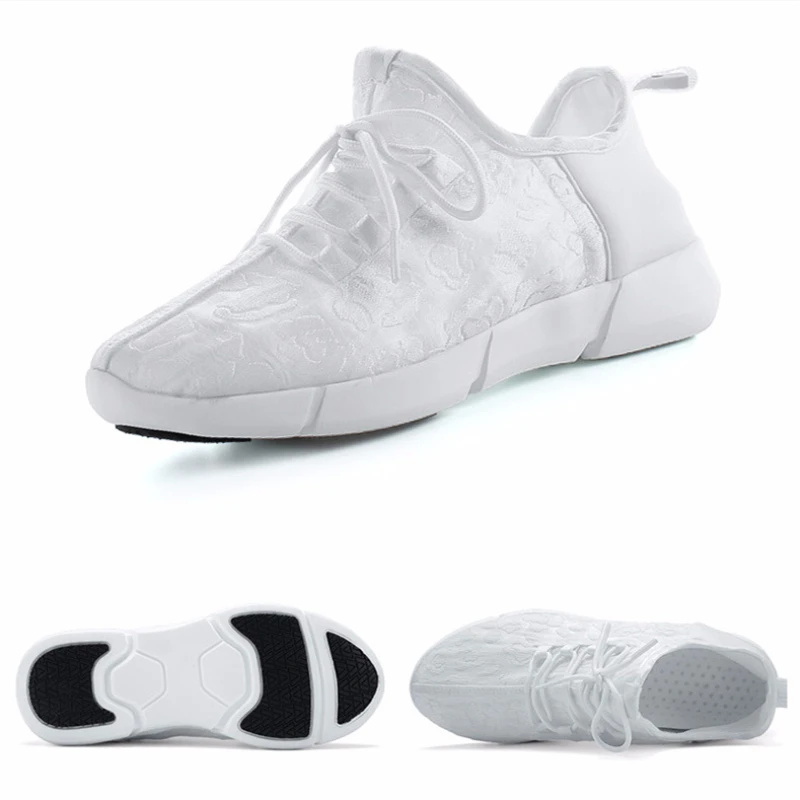 Светящаяся обувь мужская с подсветкой повседневные кроссовки Zapatos De Hombre chaussure homme