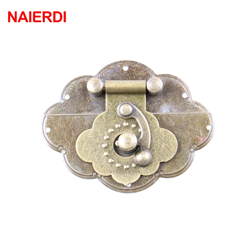 2 шт. NAIERDI в форме яйца Античная бронзовая застежка защелка ювелирный замок для