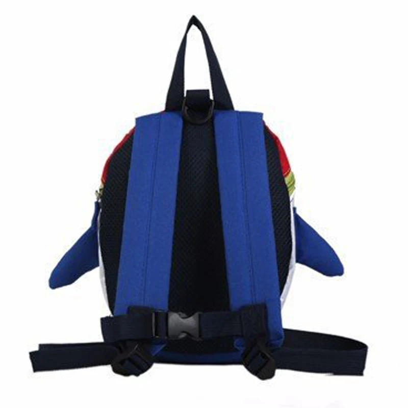 Школьная сумка мультфильм дети мешок для девочек Акула рюкзак детей полиэстер