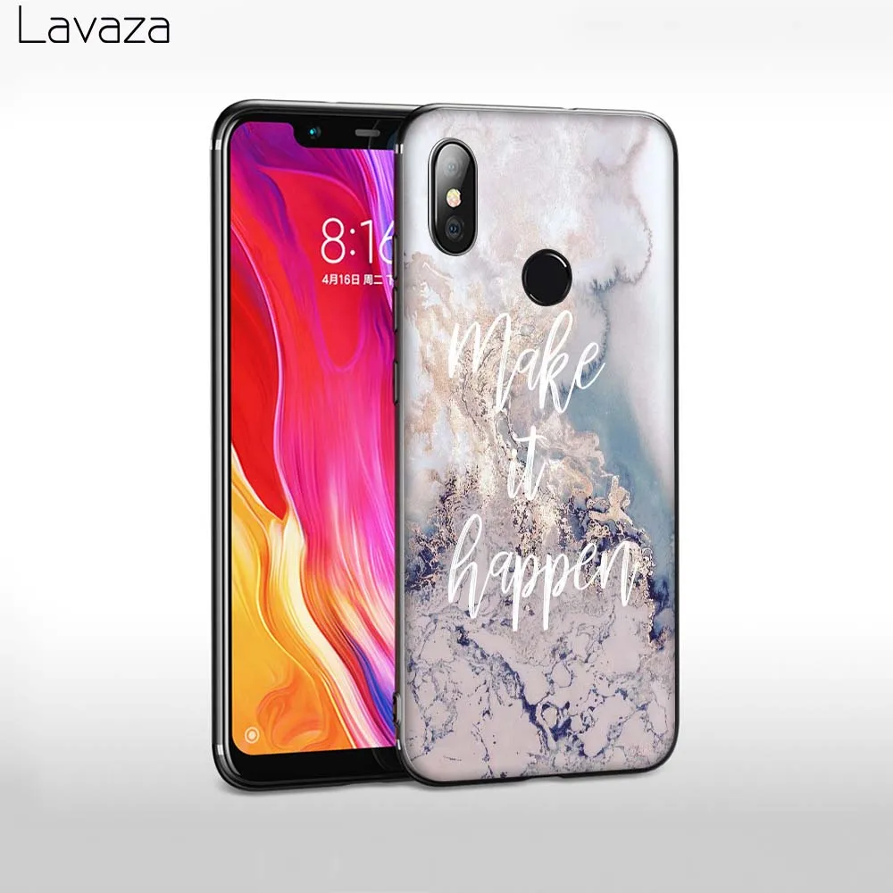 Lavaza Granite Marble Soft TPU Cases Cover for Xiaomi Redmi 7 4A 5A 6A 8A S2 4 4x 5 Plus 6 Pro Go |