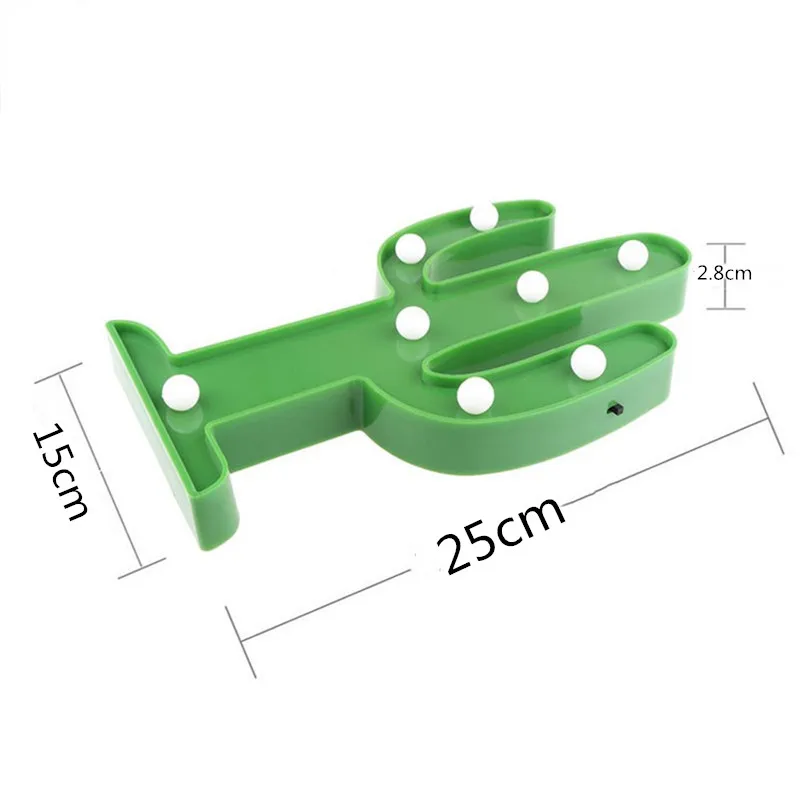 Светодиодный ночник кактус Рождественская елка Фламинго моделирование ламповое