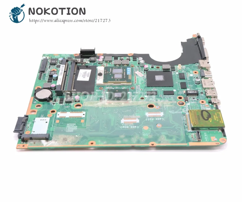 

NOKOTION 580974-001 DA0UP6MB6F0 For HP Pavilion DV7 DV7T DV7-2000 Laptop Motherboard GT230M 1GB Free CPU