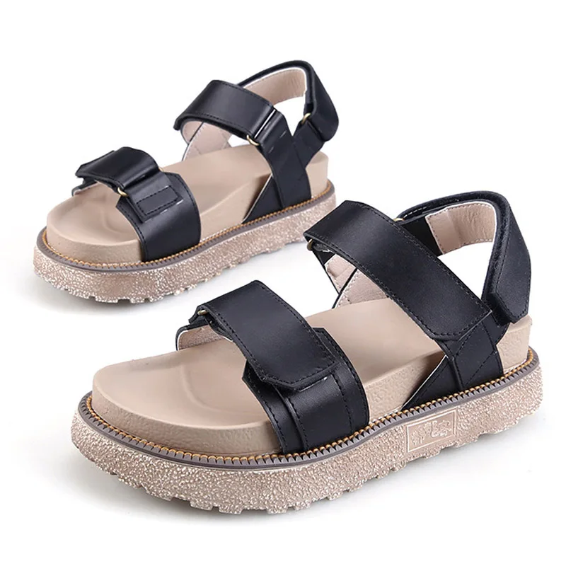 Летние босоножки на платформе повседневная обувь толстой подошве женские