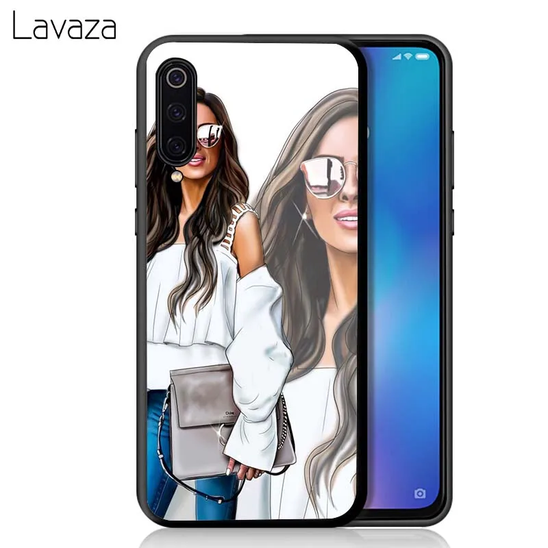 Lavaza/Модный мягкий чехол из ТПУ для Xiaomi Redmi Note 4 4X 5 6 pro 5A Prime 7 Pro с черными и