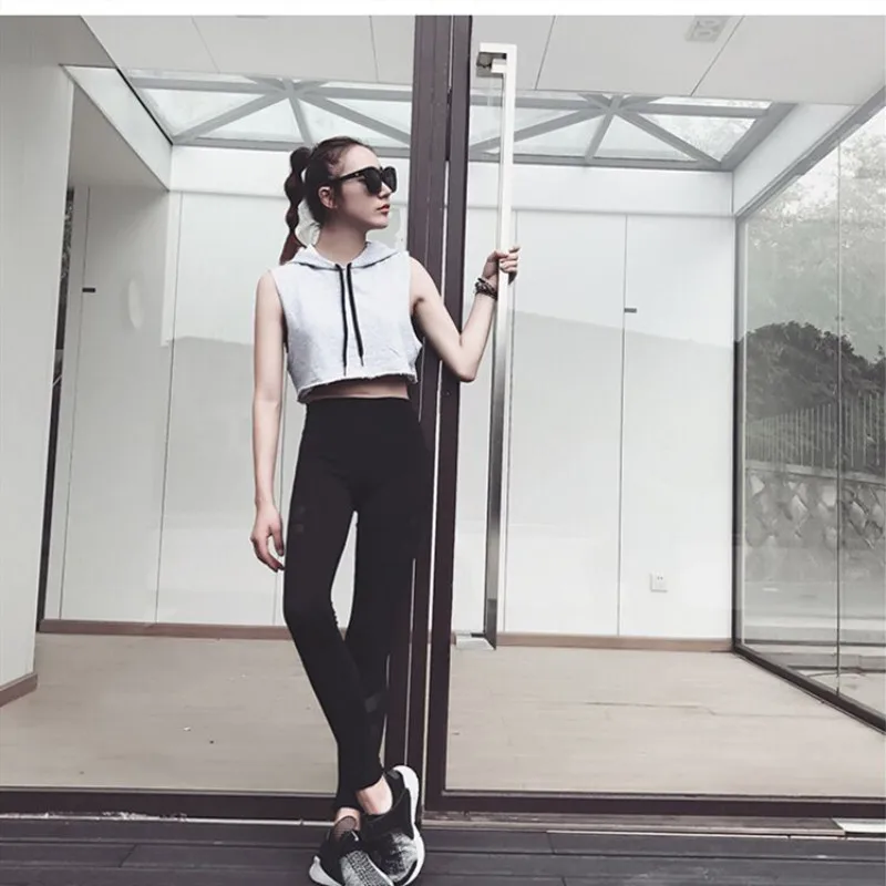 Женские леггинсы для фитнеса OVESPORT облегающие быстросохнущие армейского