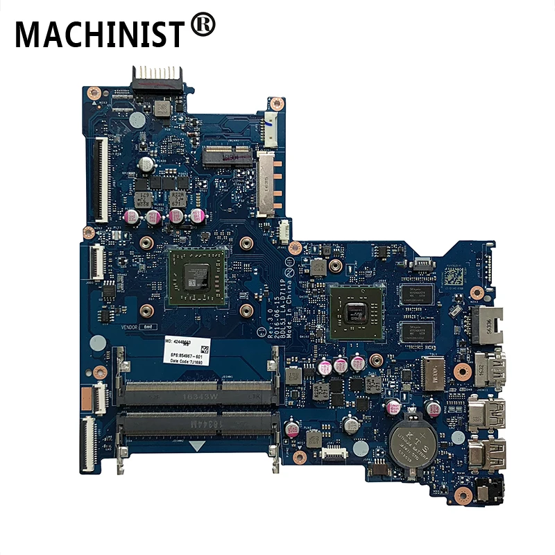 Материнская плата для ноутбука HP 15 BA BA021CY 255 G5 15Z A6 7310 2G 854967 601 501 001 BDL51|Материнские
