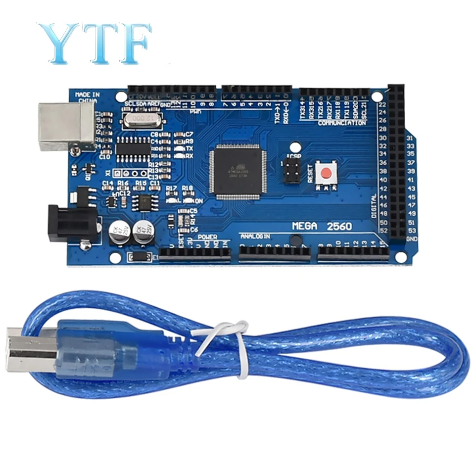 Free Shipping Ramps 1.4 kit + Mega 2560 Heatbed mk2b 12864 LCD Controller DRV8825 Mechanical Endstop+ Cables 3D Printer | Компьютеры и