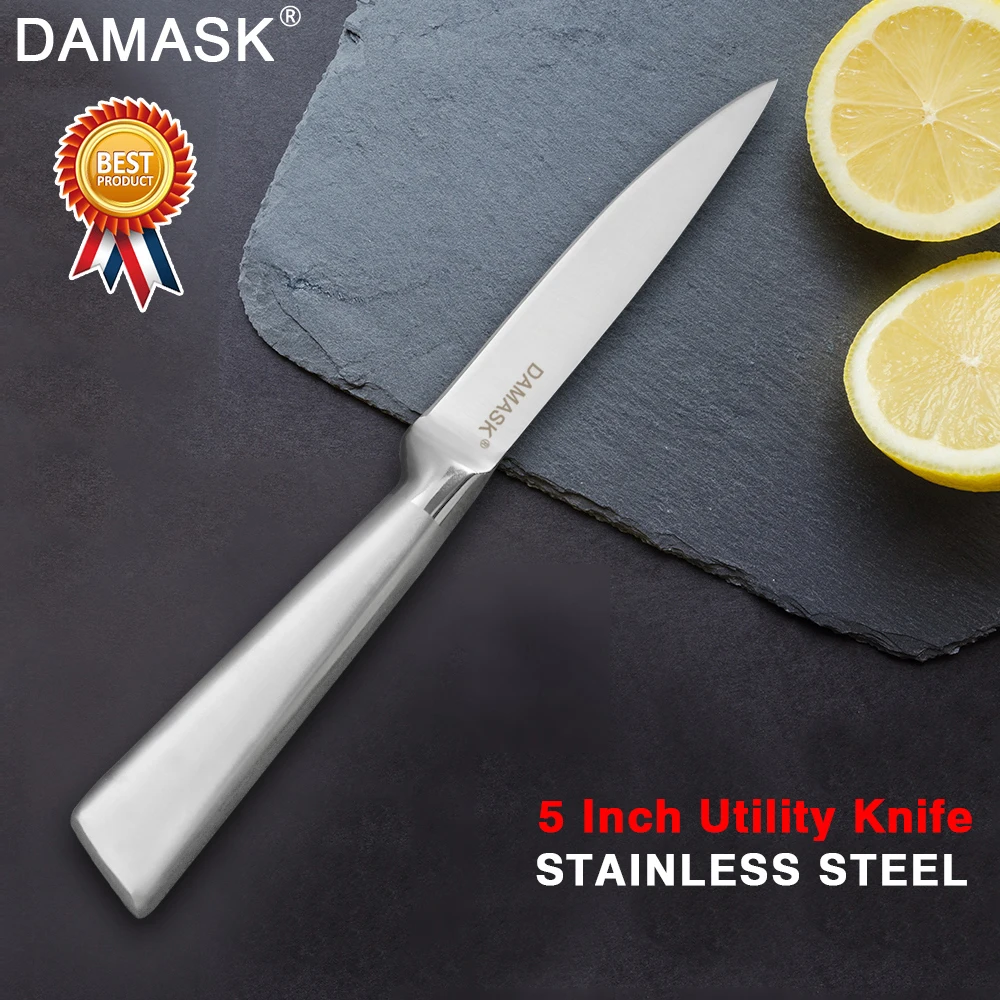 Дамасский японский нож шеф повара ножи из нержавеющей стали профессиональные