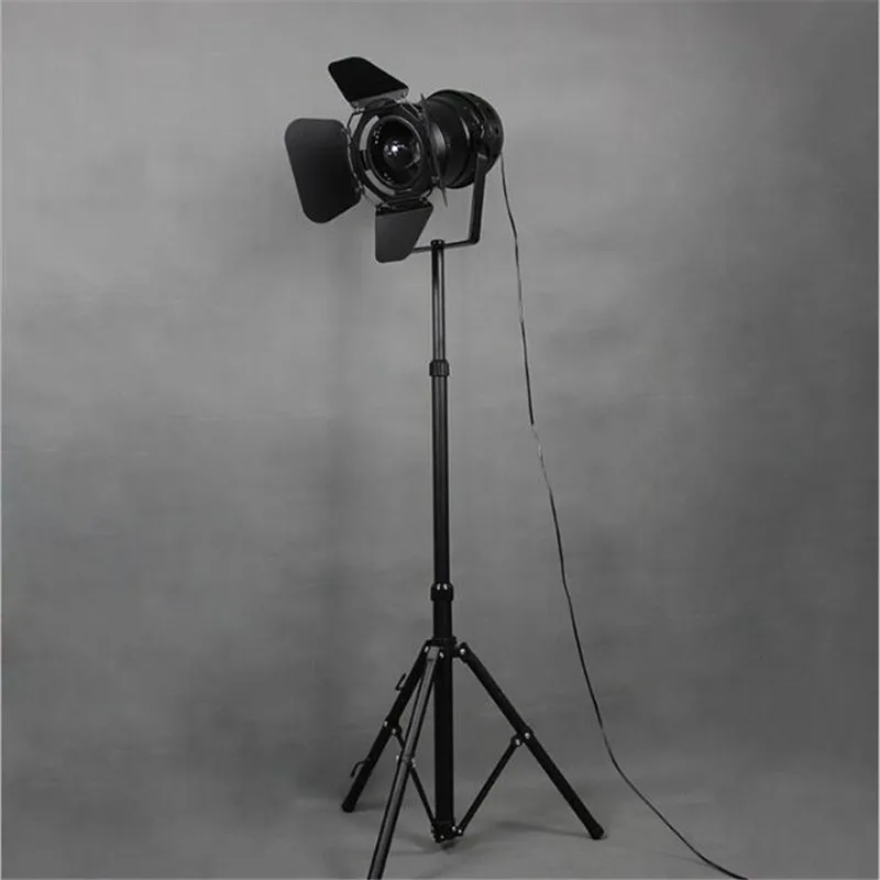 Винтажная черная фотолампа черного цвета в стиле лофт для фойе спальни