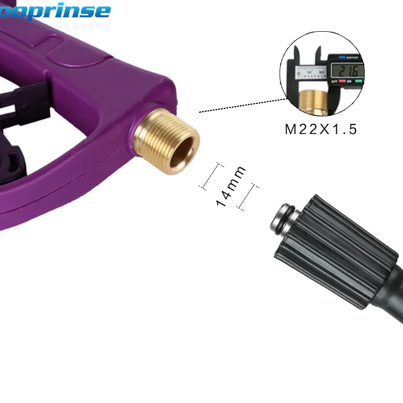 Sooprinse 3000 PSI мойка высокого давления с 5 насадками для автомобильных моек