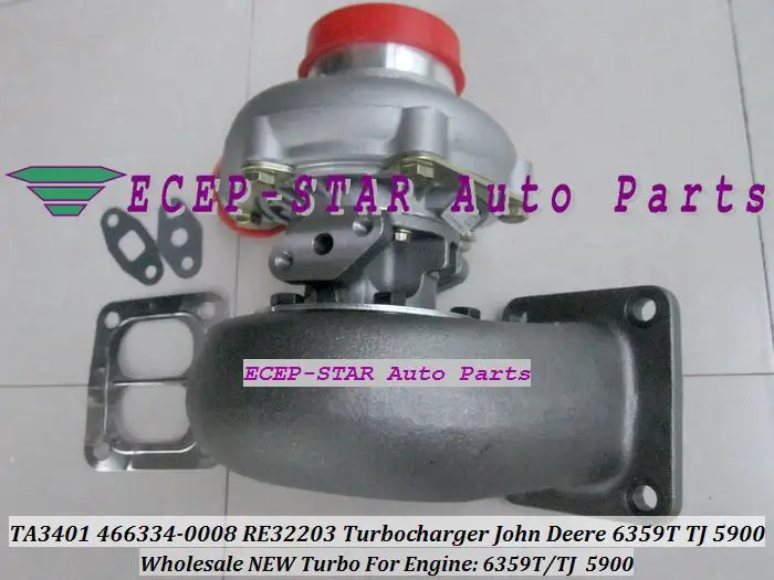 Бесплатная доставка TA3401 466334 0006 0007 RE26291 RE26120 турбо для трактора John Deere 6359T 6359TJ 5900 6414T