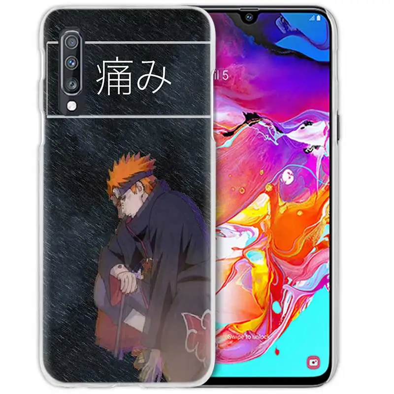 01 Героя аниме «Наруто Dragon Ball Z чехол для samsung Galaxy A50 A70 A80 A20e A60 A40 A30 A20 A10 A8 A6 плюс A9 A7 жесткий чехол для телефона из поликарбоната с Coque - Цвет: 01
