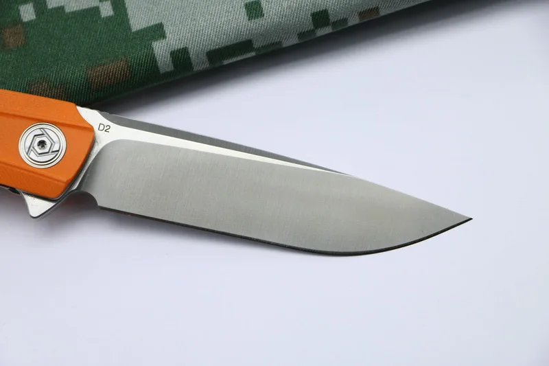 CH3002-G10, высокое качество, Флиппер, складной нож D2, лезвие G10, ручка, для кемпинга, охоты, pocke, фруктовые ножи, EDC, инструменты для выживания