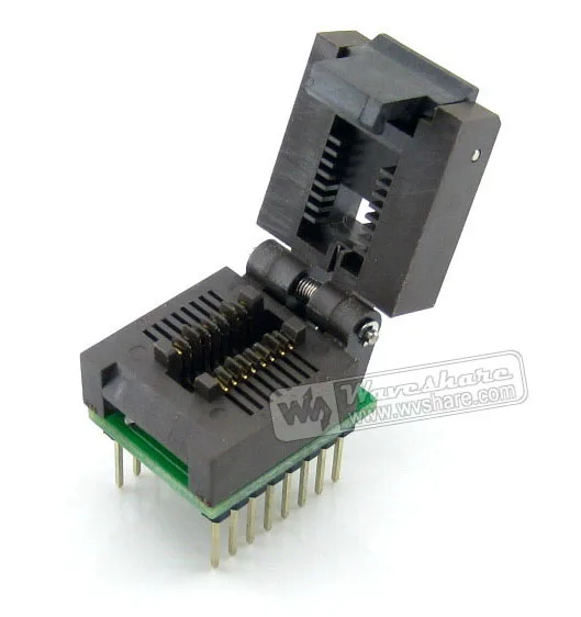 SO16 SOIC16 SOP16 к DIP16 (B) Enplas IC Программируемый адаптер тестовый сгорающий разъем шаг 1 27