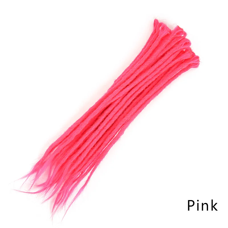 24 Pink 12 видов цветов, 1 шт., вязанные крючком косички, канекалон, Джамбо, прическа, высокотемпературная нить, синтетические косички для наращивания волос - Цвет: 24 Pink