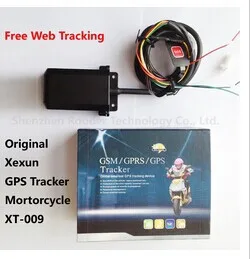 Оригинальный XEXUN XT 009 четырехдиапазонный мотоцикл GSM GPS трекер локатор отрезает