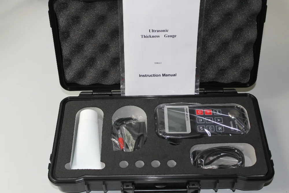 Цифровой ультразвуковой толщиномер YUT200 портативный измеритель толщины