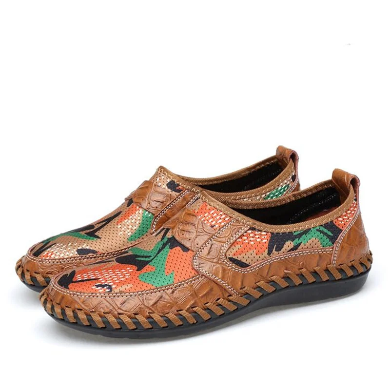 Высокого качества Мужская повседневная обувь новые модные мужские туфли удобные