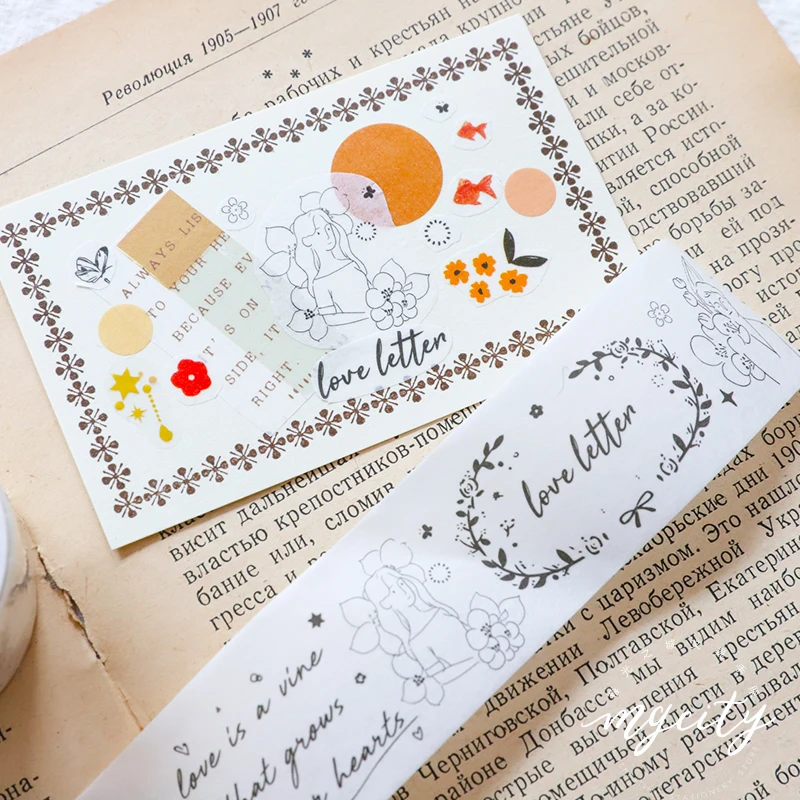 Вкусная еда Alice Flowers Collage Bullet Journal набор декоративного скотча васи клейкая лента DIY Скрапбукинг наклейка этикетка маскирующая лента