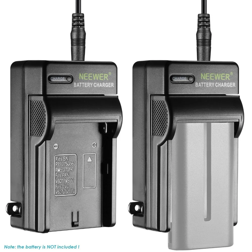 Neewer AC настенное зарядное устройство + Автомобильный адаптер для Sony NP