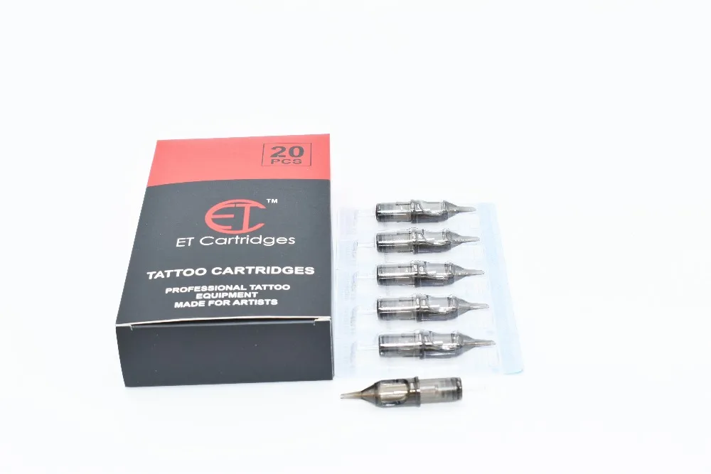 ET картриджи одноразовые кассета с иголками для татуировок Круглый лайнер