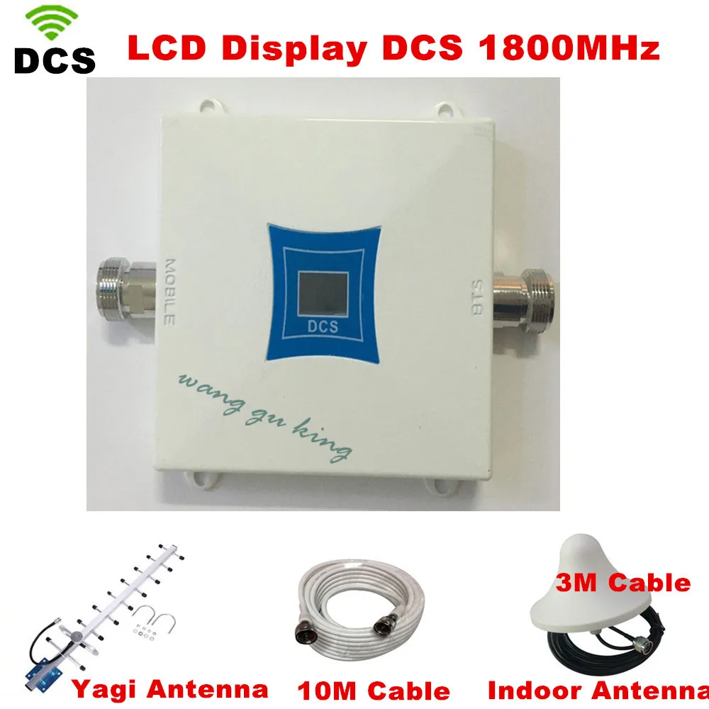 13дб yagi + потолочная антенна! Мини DCS 1800MHZ мобильный ретранслятор сигнала 4G LTE