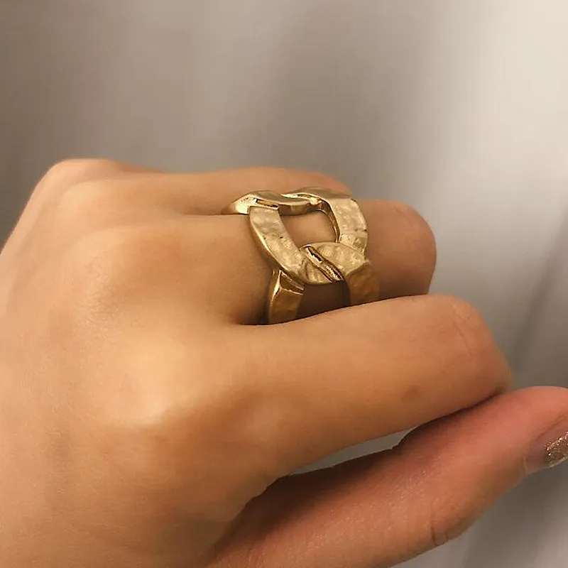 Timlee R066 Free shipping New Personality Retro Exaggeration Geometry Round Finger Rings Fashion Accessories Wholesale | Украшения и