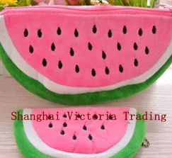 4Models - Summer Watermelon Plush Toys Gift Purse Wallet Toy With Keychain Pendant | Игрушки и хобби