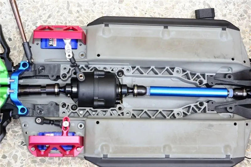 Сталь #45 + Алюминиевый задний привод Shaft 4pc набор GPM ER037SAR для TRAXXAS E REVO 2 0 86086 4 |Детали