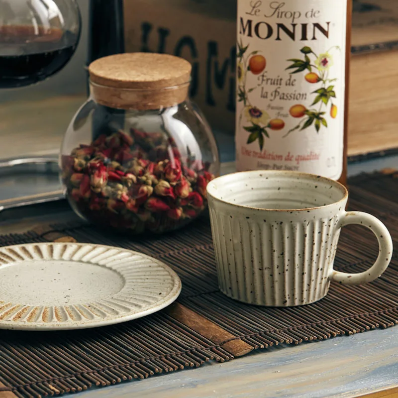 150 мл Цзиндэчжэнь ручной работы, керамика Drinkware Винтаж грубая керамика концентрат Кофе чашки завтрак молоко кружка Cafe Кофе кружки