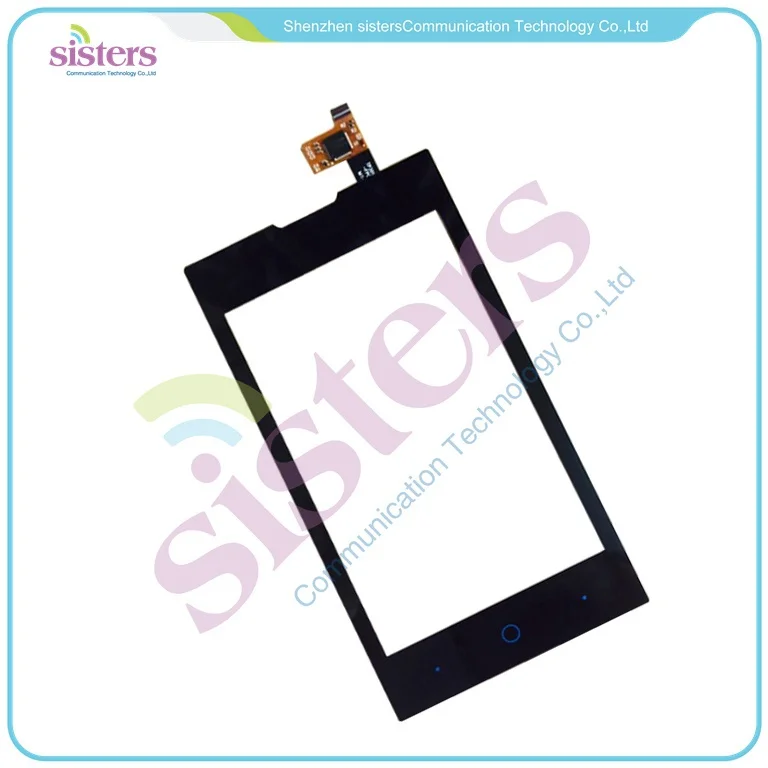 Оптовая продажа высококачественный черный сенсорный экран с дигитайзером для ZTE