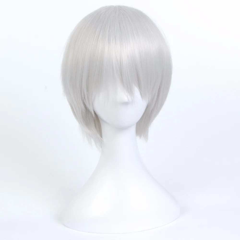 Game NieR:Automata Cosplay Wigs YoRHa No.9 Type S Wig Heat Resistant Synthetic Hair Halloween Party 9S | Тематическая одежда и